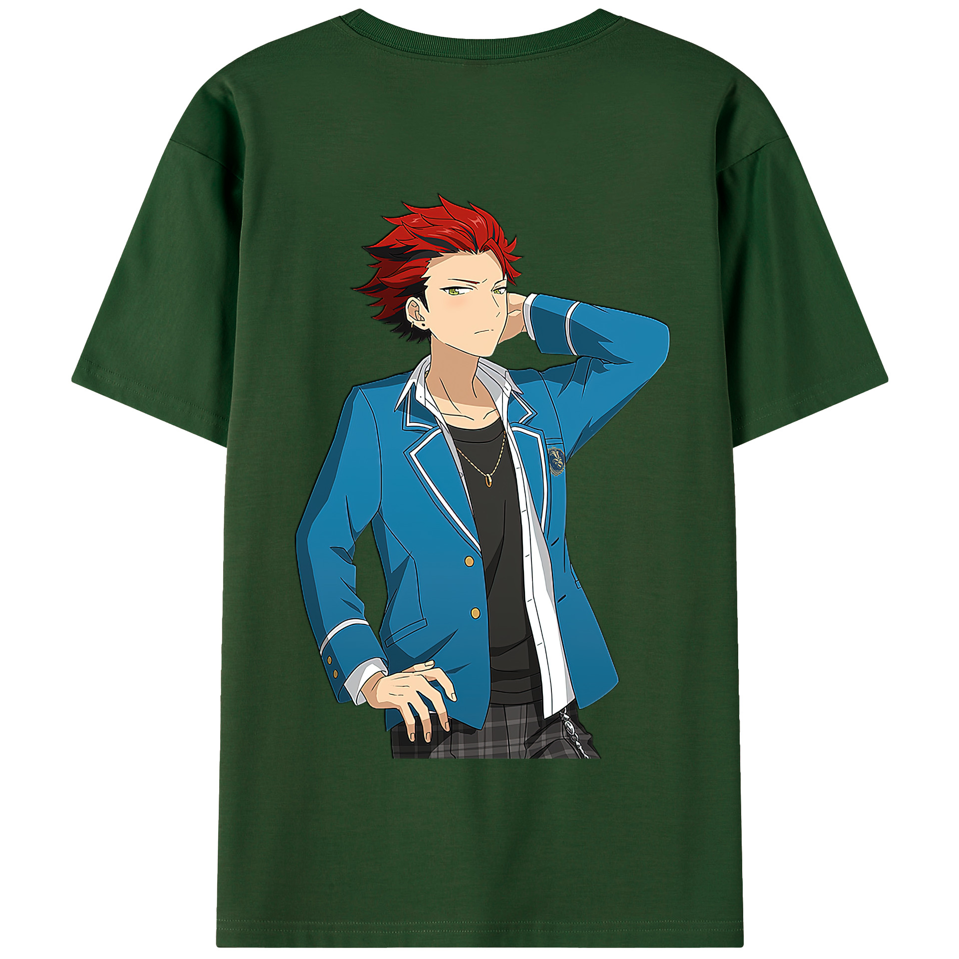 （画像用） あんさんぶるスターズ! Ensemble Stars 綿100％半袖Tシャツ（背面プリント）
